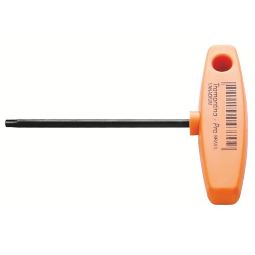 Chave hexalobular T40 x 100 mm cabo T aço cromo vanádio Chave hexalobular T40 x 100 mm cabo T aço cromo vanádio