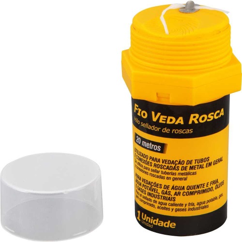 Fio veda rosca com comprimento de 20 metros