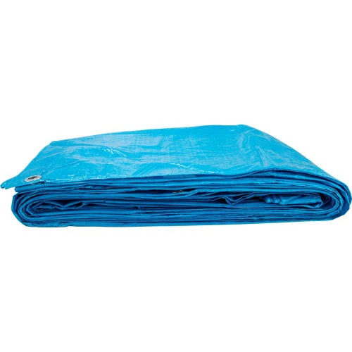 Lona de polietileno 2 x 2 m 100 micra azul
