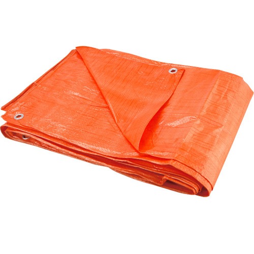 Lona de polietileno 3 x 3 m 100 micra laranja Lona de polietileno 3 x 3 m 100 micra laranja