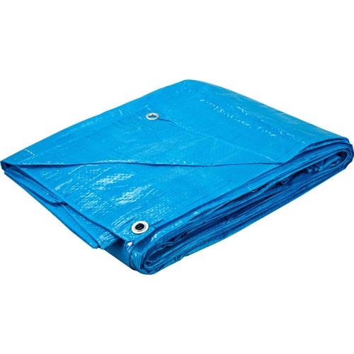 Lona de polietileno 3 x 3 m 100 micra azul
