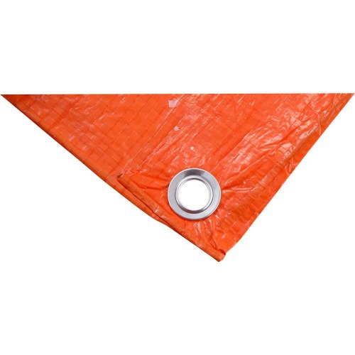 Lona de polietileno 6 x 3 m 100 micra laranja