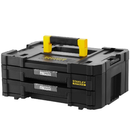 Caixa plástica para ferramentas com 2 gavetas Fatmax - Pro-Stack Caixa plástica para ferramentas com 2 gavetas Fatmax - Pro-Stack