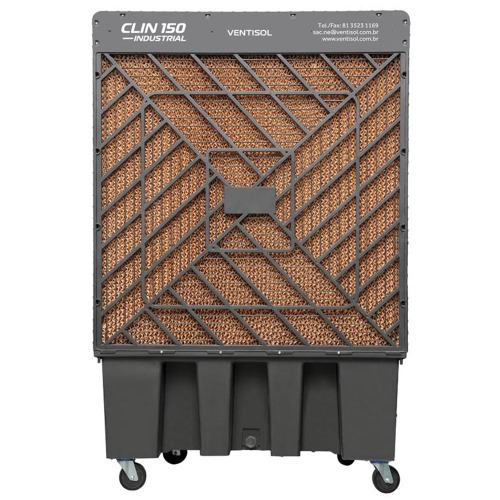 Climatizador de ar port�til evaporativo industrial 150L 150m� 5 em 1 - CLIN 150  220V