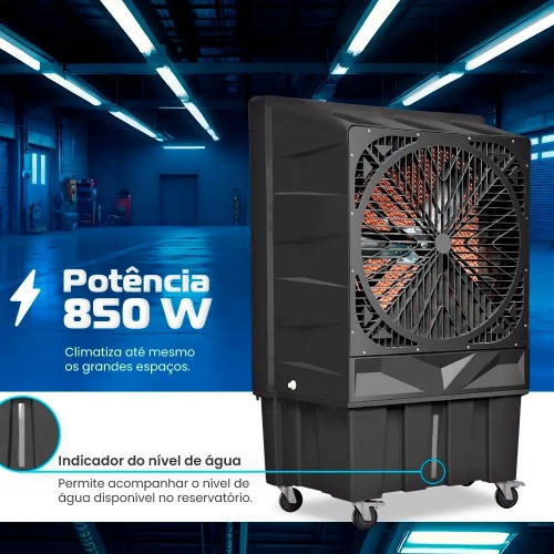 Climatizador de ar port�til evaporativo industrial 150L 150m� 5 em 1 - CLIN 150  220V