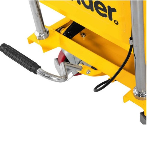 Mesa hidr�ulica pantogr�fica capacidade 300 kg com roda de PU - MPP 300