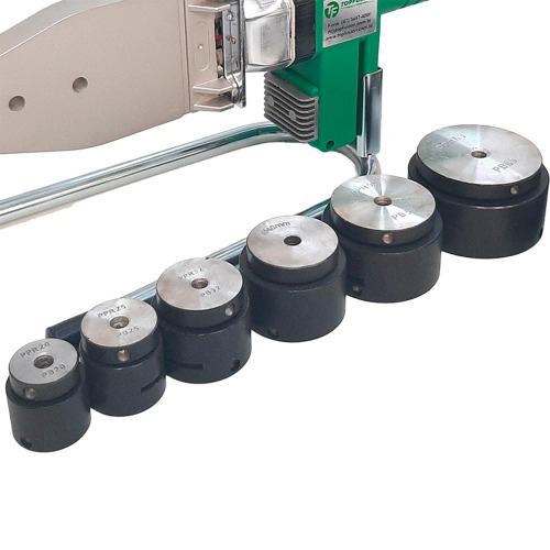 Termofusora para tubos PPR 1.000W 20 a 63 mm com 6 bocais Robust - TRM20635R  220V