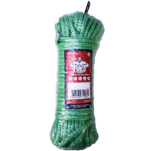 Corda multifilamento trançada 12 mm x 20 m cores sortidas - 250 Corda multifilamento trançada 12 mm x 20 m cores sortidas - 250