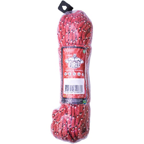 Corda multifilamento tran�ada 8 mm x 20 m cores sortidas - 248