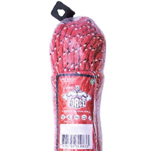 Corda multifilamento tran�ada 8 mm x 20 m cores sortidas - 248