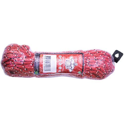 Corda multifilamento tran�ada 8 mm x 20 m cores sortidas - 248