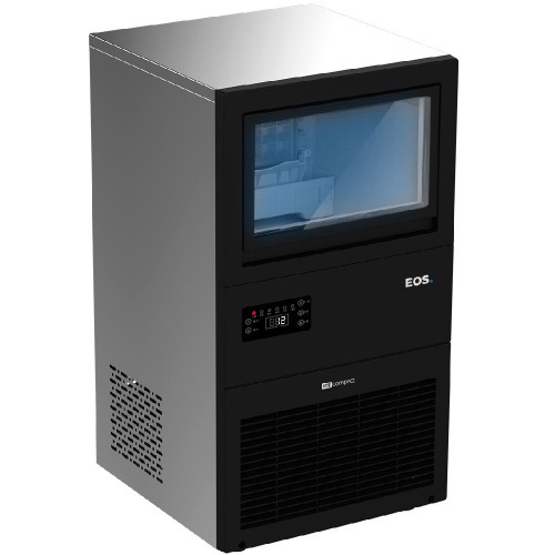 M�quina de gelo 45 Kg com sensor de cesta cheia preta - EMG45  220V