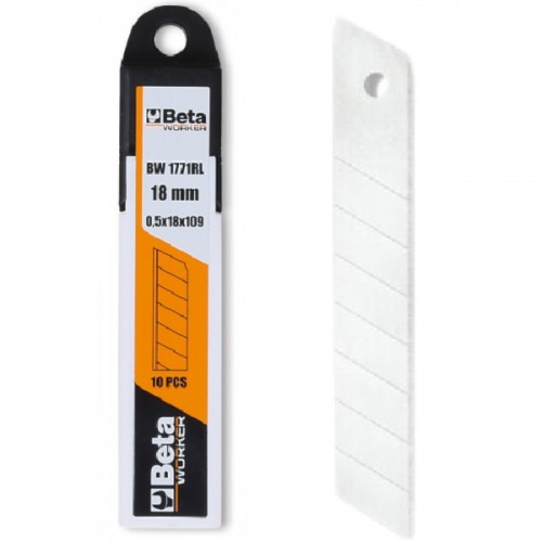 Lmina para estilete 18 mm 10 unidades com estojo - BW 1771RL