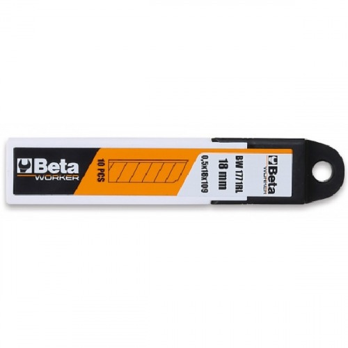 Lmina para estilete 18 mm 10 unidades com estojo - BW 1771RL