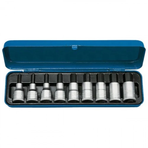 Jogo chave soquete allen 3/16 a 5/8