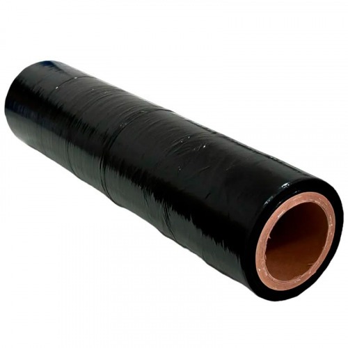 Filme plástico stretch 500 mm 30 micra 4,0 kg preto Filme plástico stretch 500 mm 30 micra 4,0 kg preto