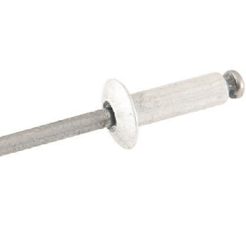 Rebite de repuxo 4,0 x 12 mm com 1.000 peas