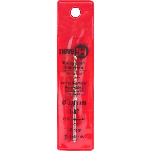 Broca para concreto 3,0 mm - 1/8