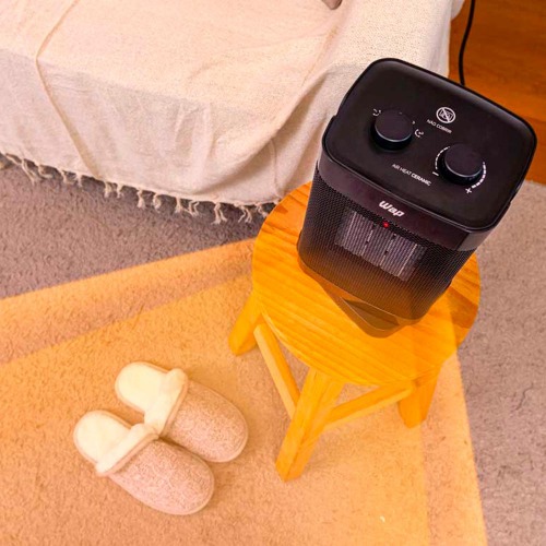 Aquecedor elétrico 1500W 3 em 1 com 2 níveis de aquecimento - Air Heat Ceramic 110V Aquecedor elétrico 1500W 3 em 1 com 2 níveis de aquecimento - Air Heat Ceramic 110V