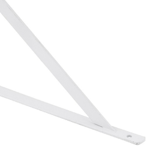 Cantoneira tipo m�o francesa 20 cm branca