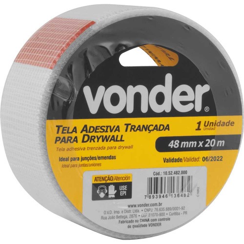 Fita telada para drywall 48 mm x 20 m