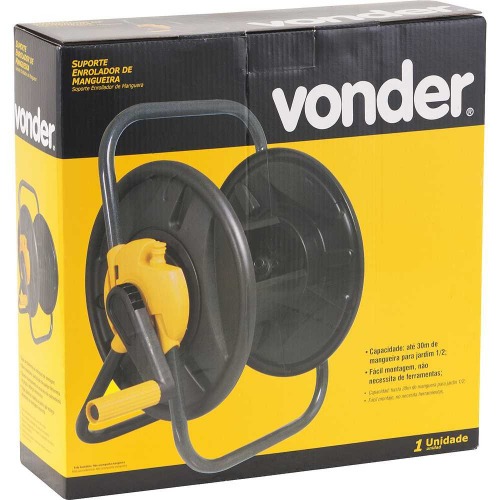 Suporte enrolador para mangueira até 30 metros Suporte enrolador para mangueira até 30 metros