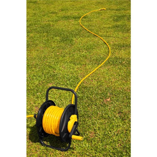 Suporte enrolador para mangueira até 30 metros Suporte enrolador para mangueira até 30 metros