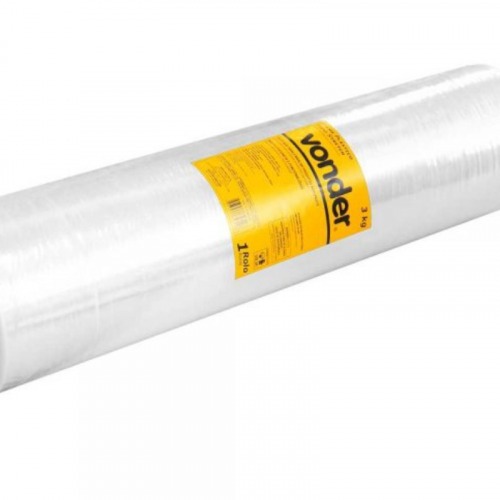 Filme Plástico Stretch 500 mm x 260 m 25 micra rolo 3 kg sem tubete Filme Plástico Stretch 500 mm x 260 m 25 micra rolo 3 kg sem tubete
