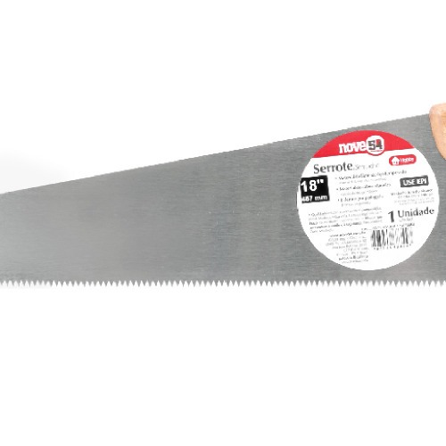Serrote com l�mina em a�o temperado de 18