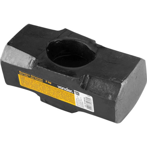 Marreta oitavada 3 kg sem cabo