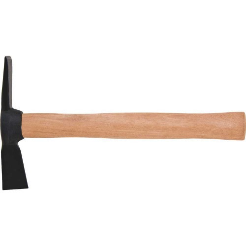 Martelo para pedreiro 2 cortes com cabo de madeira