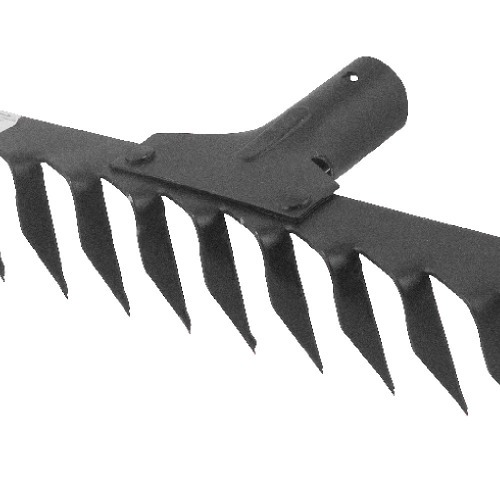 Ancinho sem cabo com 14 dentes