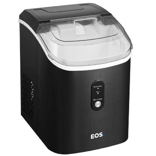 Maquina de gelo 15 kg Nugget ice titanium preta - EMG05  110V