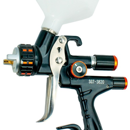 Pistola de pintura HVLP tipo gravidade com bico 1.4 mm - SGT-3820