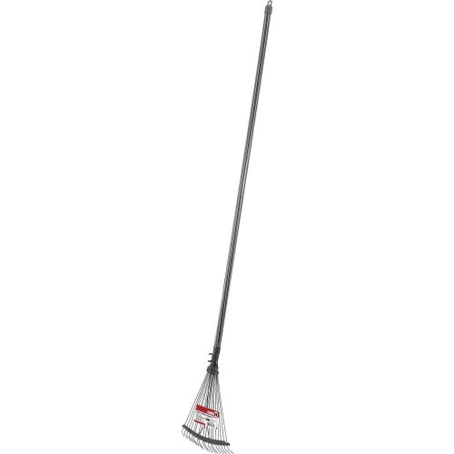 Vassoura metálica para grama regulável com cabo Vassoura metálica para grama regulável com cabo
