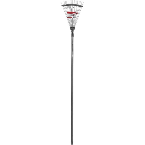 Vassoura metálica para grama regulável com cabo Vassoura metálica para grama regulável com cabo