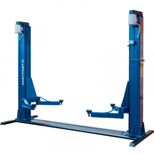 Elevador automotivo 4,1T lubrificação a óleo azul - ECO 4100 Elevador automotivo 4,1T lubrificação a óleo azul - ECO 4100