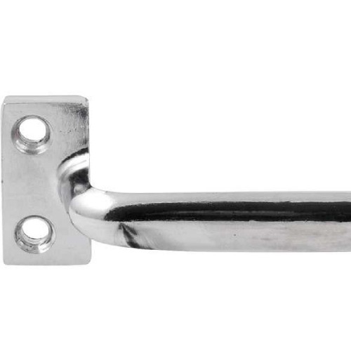 Puxador tipo ala em ao carbono niquelado 102 mm