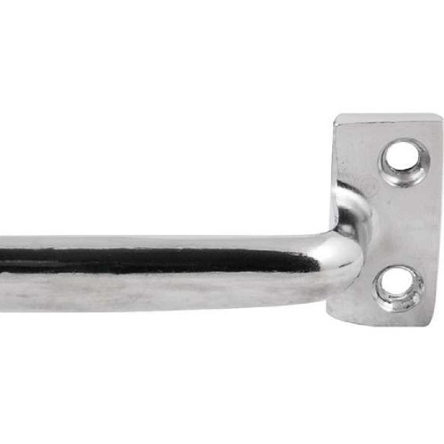 Puxador tipo ala em ao carbono niquelado 102 mm