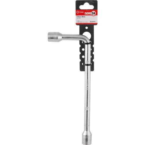 Chave biela 13 mm sextavada aço carbono Chave biela 13 mm sextavada aço carbono