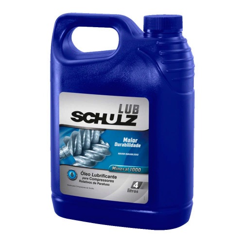 leo lubrificante mineral para compressores parafuso 4L - LUB	