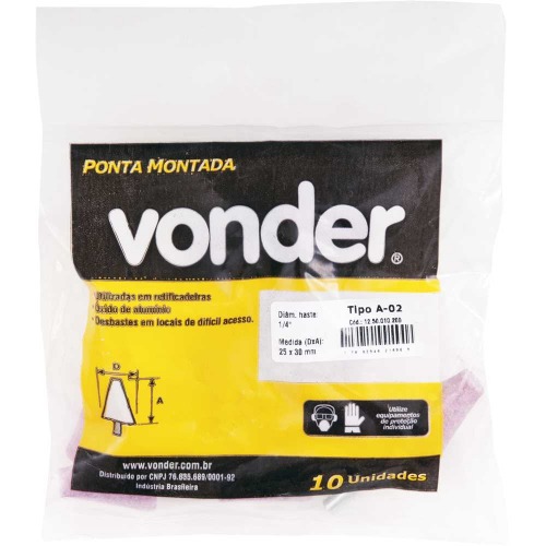 Ponta montada haste 1/4