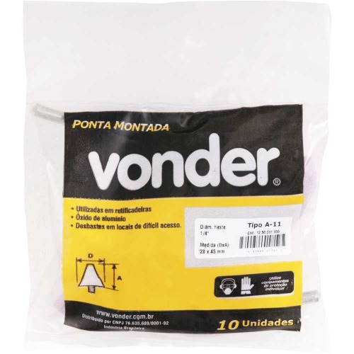 Ponta montada haste 1/4