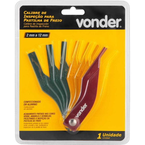 Calibre de inspeo para pastilha de freio 