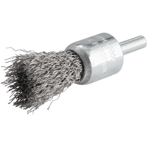 Escova de ao tipo pincel ondulada 19 mm