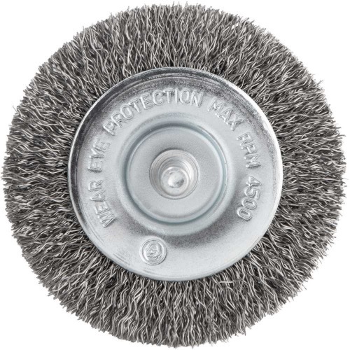 Escova circular de ao 3 x 3/8