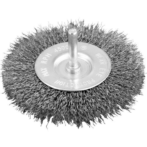Escova circular de a�o 4 x 1/2