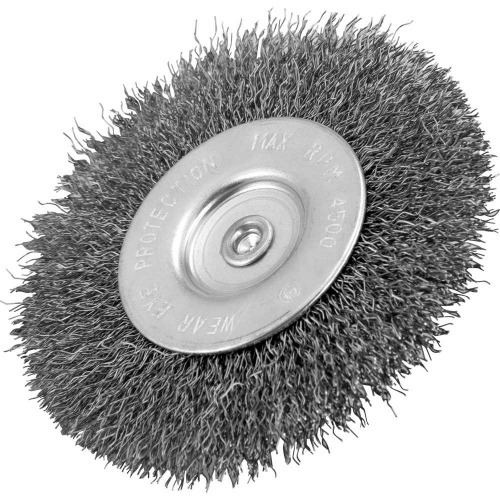 Escova circular de a�o 4 x 1/2
