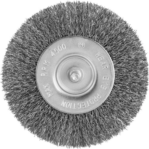 Escova circular de a�o 4 x 1/2
