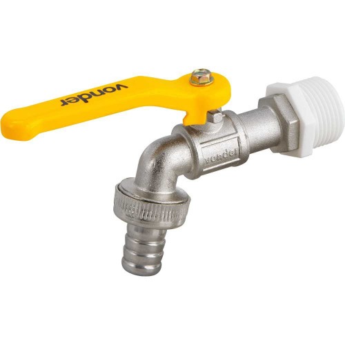 Torneira de esfera para jardim em alum�nio 1/2